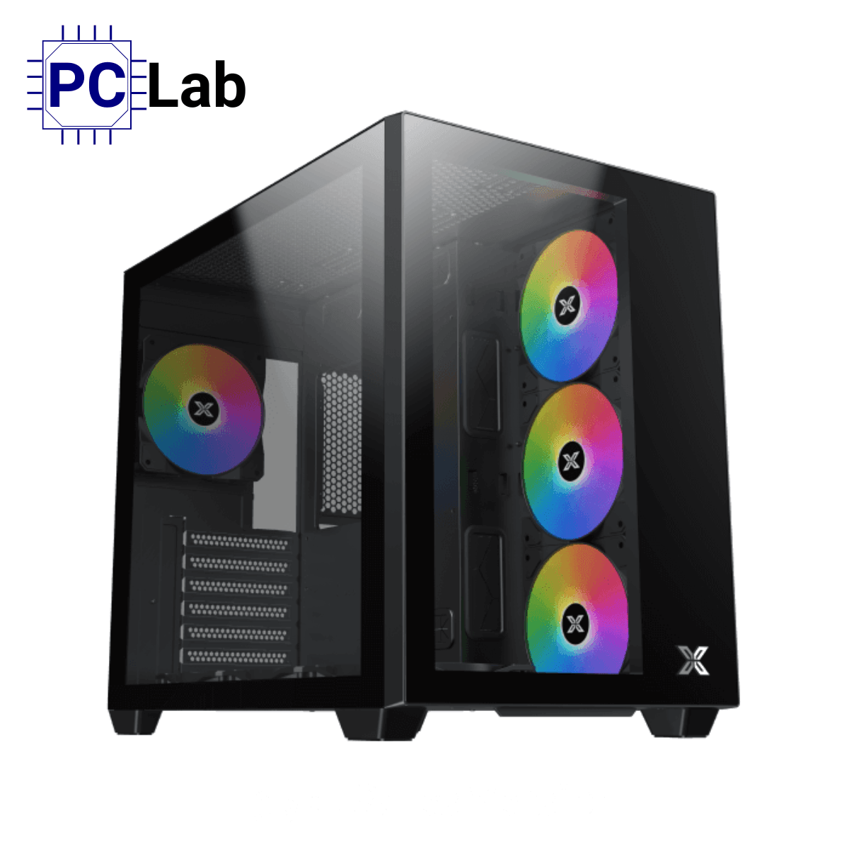 Vỏ case PC máy tính Xigmatek Aqua III (Egypt) (ATX, Mid Tower, Đen)