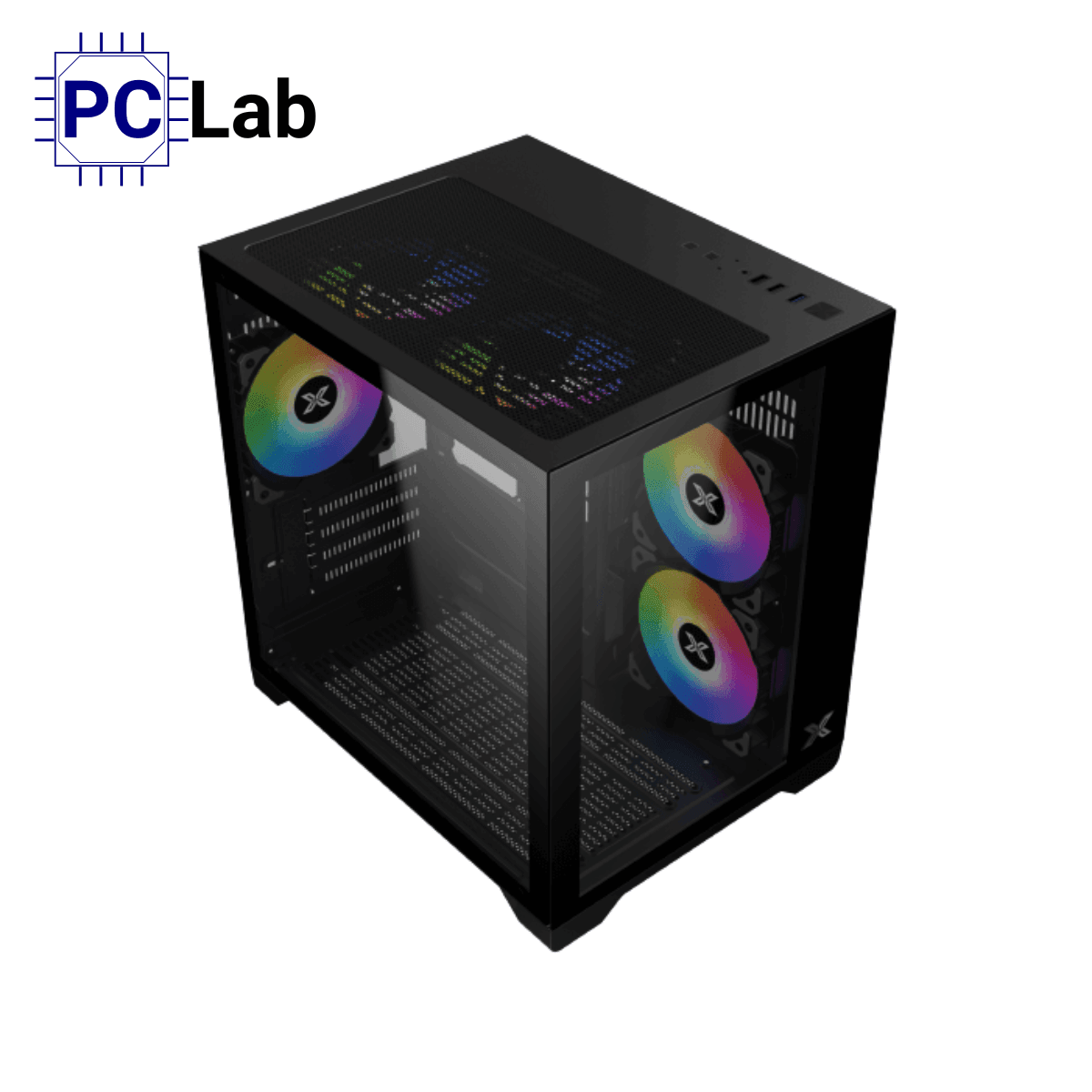Vỏ case PC máy tính Xigmatek Aqua M (Micro ATX, Mini Tower, Đen)