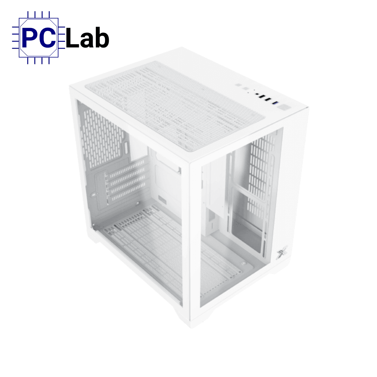 Vỏ case PC máy tính Xigmatek Aqua M Arctic (Micro ATX, Mini Tower, Trắng)