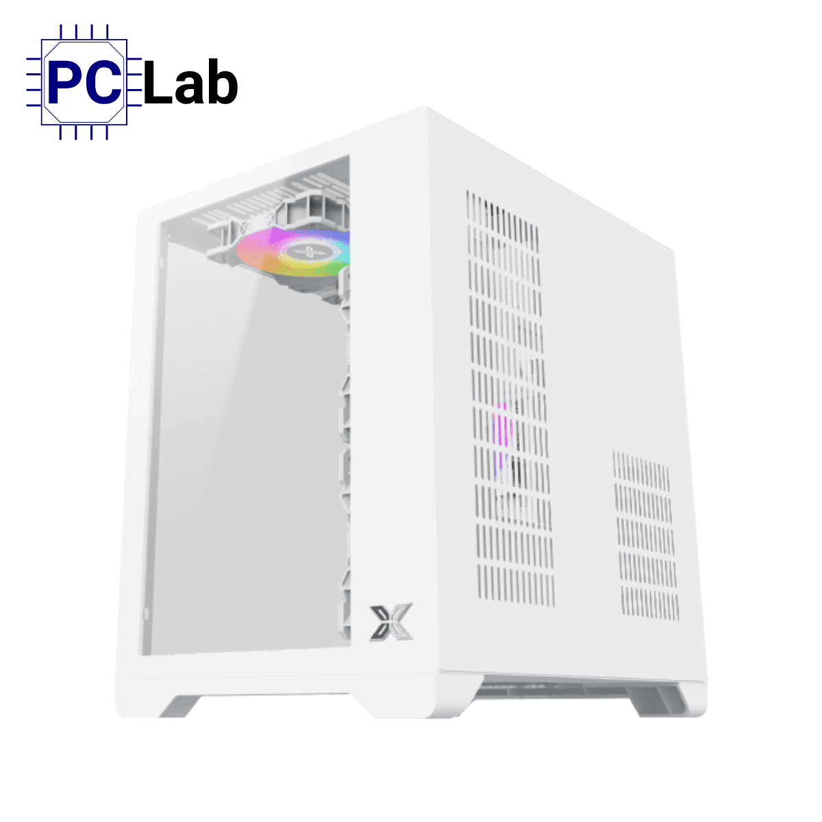 Vỏ case PC máy tính Xigmatek Aqua M Arctic (Micro ATX, Mini Tower, Trắng)