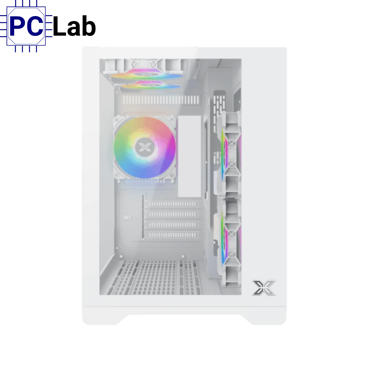 Vỏ case PC máy tính Xigmatek Aqua M Arctic (Micro ATX, Mini Tower, Trắng)