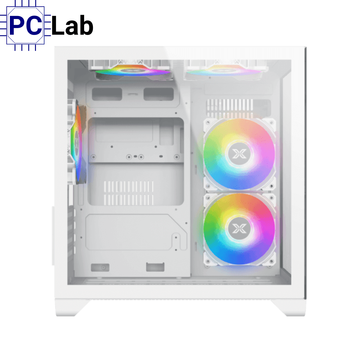 Vỏ case PC máy tính Xigmatek Aqua M Arctic (Micro ATX, Mini Tower, Trắng)