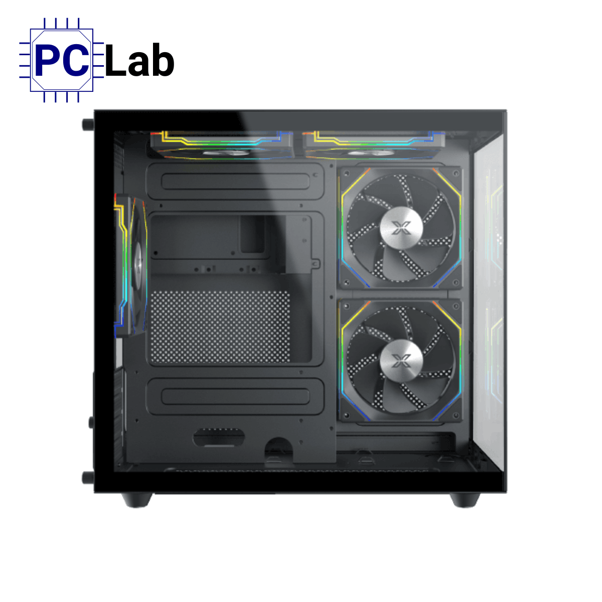 Vỏ case PC máy tính Xigmatek Aqua M Lite (Micro ATX, Mini Tower, Đen)