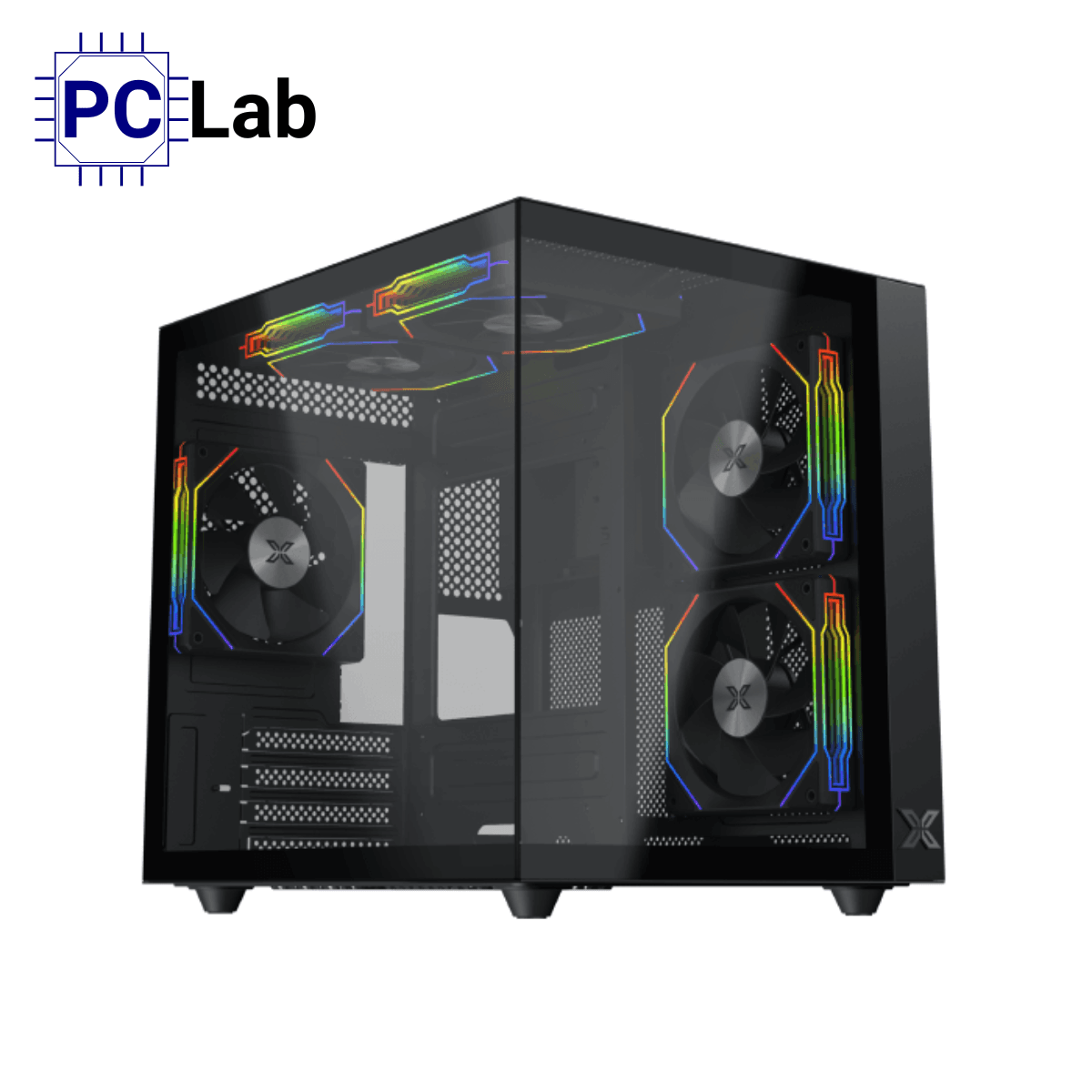 Vỏ case PC máy tính Xigmatek Aqua M Lite (Micro ATX, Mini Tower, Đen)