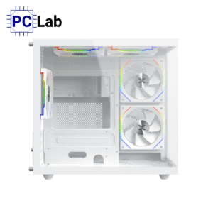 Vỏ case PC máy tính Xigmatek Aqua M Lite Arctic (Micro ATX, Mini Tower, Trắng)