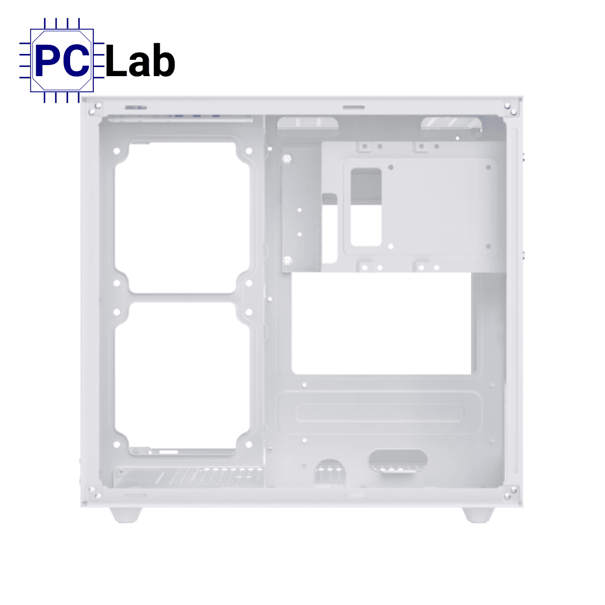 Vỏ case PC máy tính Xigmatek Aqua M Lite Arctic (Micro ATX, Mini Tower, Trắng)