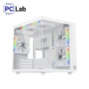 Vỏ case PC máy tính Xigmatek Aqua M Lite Arctic (Micro ATX, Mini Tower, Trắng)