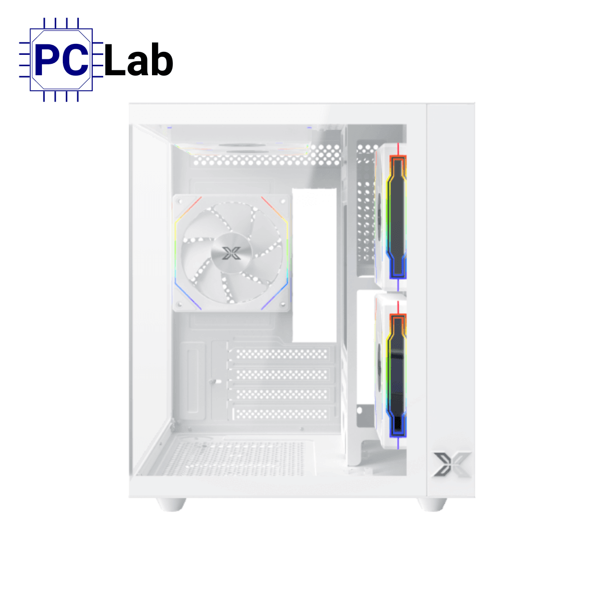 Vỏ case PC máy tính Xigmatek Aqua M Lite Arctic (Micro ATX, Mini Tower, Trắng)