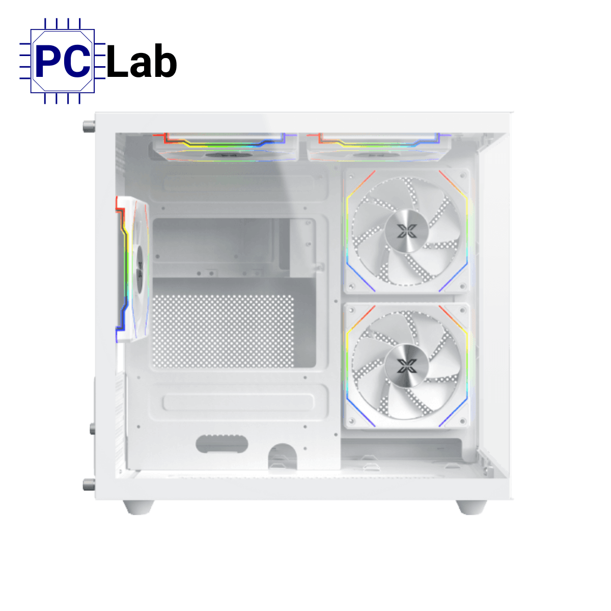 Vỏ case PC máy tính Xigmatek Aqua M Lite Arctic (Micro ATX, Mini Tower, Trắng)