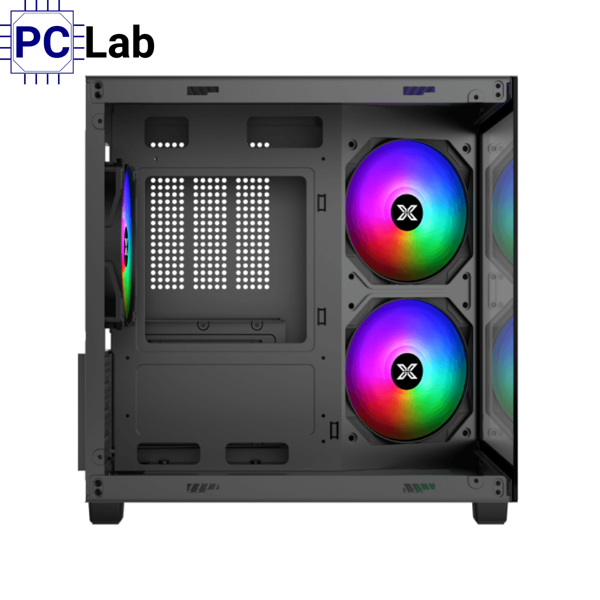 Vỏ case PC máy tính Xigmatek Aqua M Nano II (Micro ATX, Mini Tower, Đen)