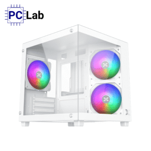 Vỏ case PC máy tính Xigmatek Aqua M Nano II Arctic (Micro ATX, Mini Tower, Trắng)