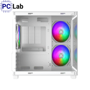 Vỏ case PC máy tính Xigmatek Aqua M Nano II Arctic (Micro ATX, Mini Tower, Trắng)