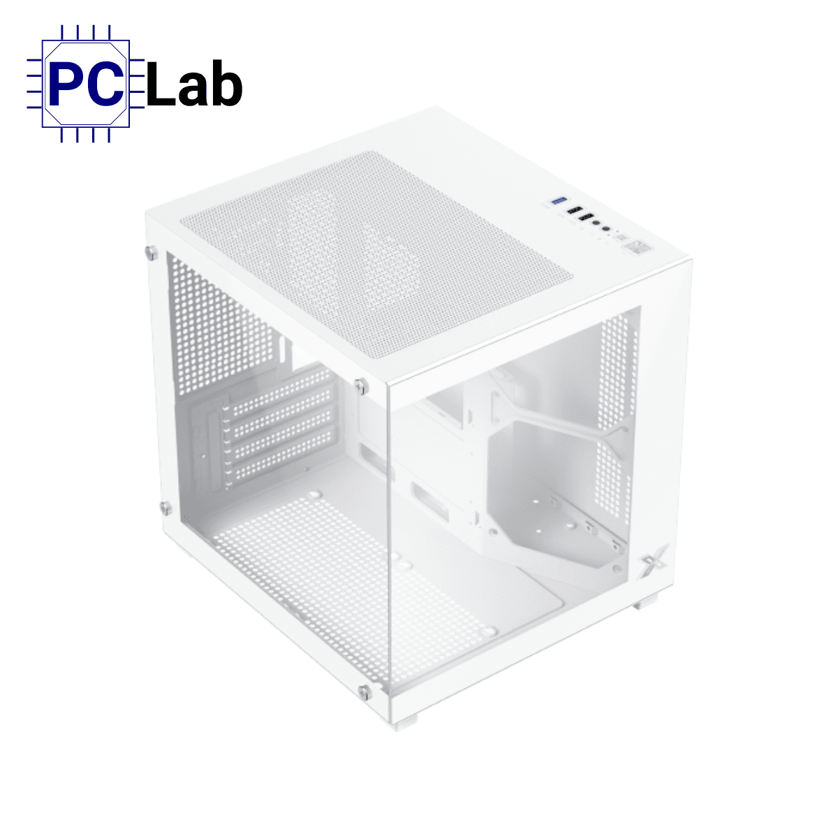 Vỏ case PC máy tính Xigmatek Aqua M Nano II Arctic (Argentine) (Micro ATX, Mini Tower, Trắng)