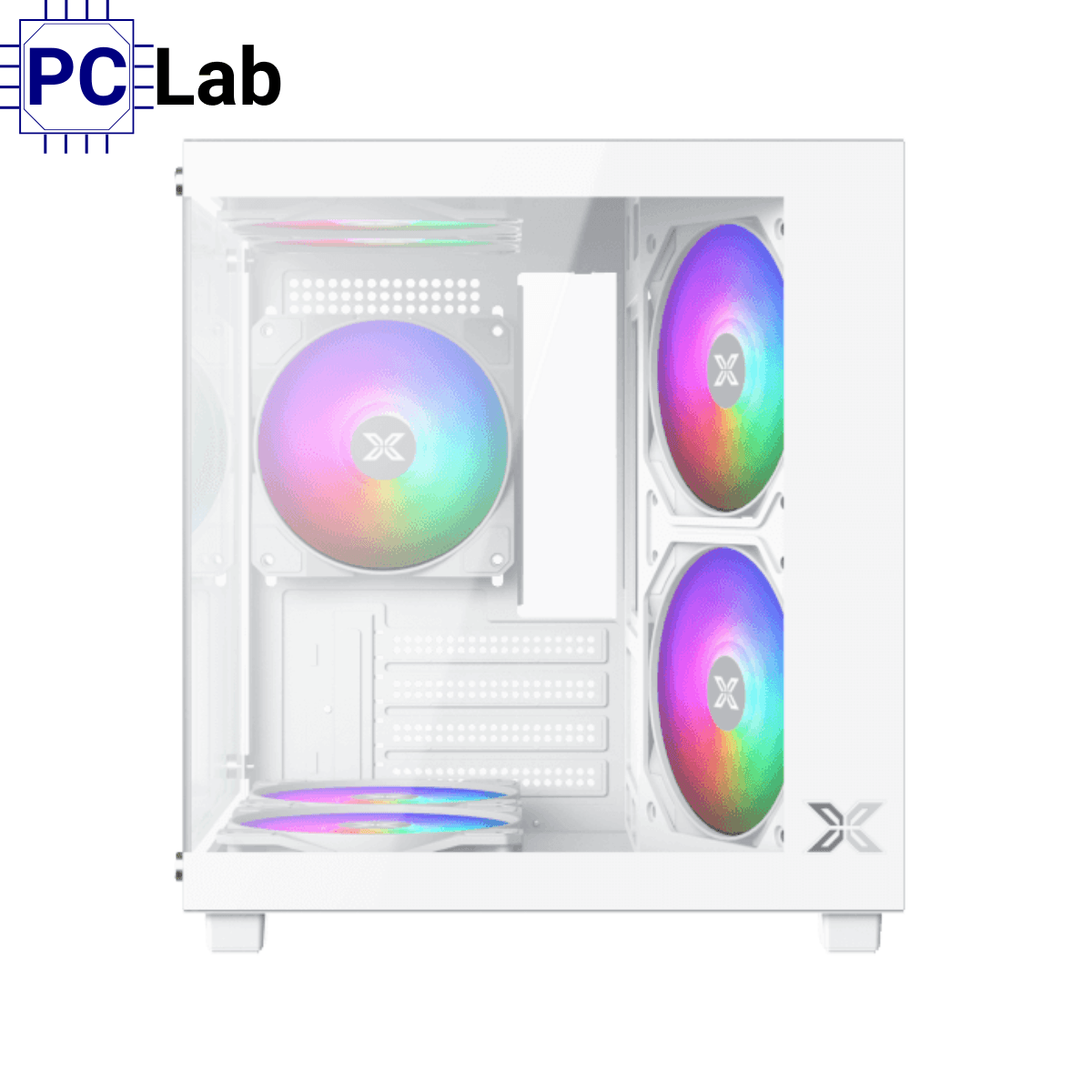 Vỏ case PC máy tính Xigmatek Aqua M Nano II Arctic (Argentine) (Micro ATX, Mini Tower, Trắng)