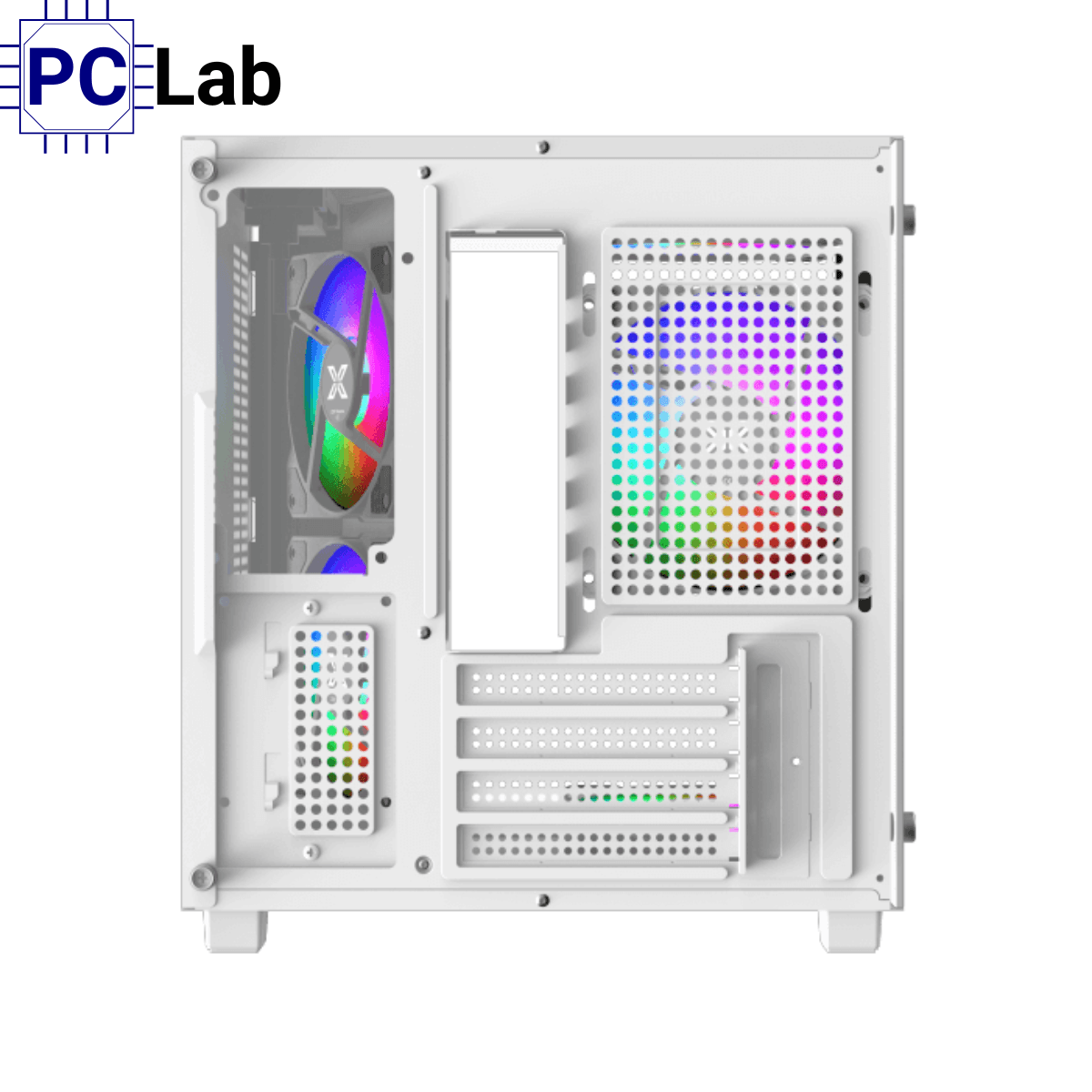 Vỏ case PC máy tính Xigmatek Aqua M Nano II Arctic (Argentine) (Micro ATX, Mini Tower, Trắng)