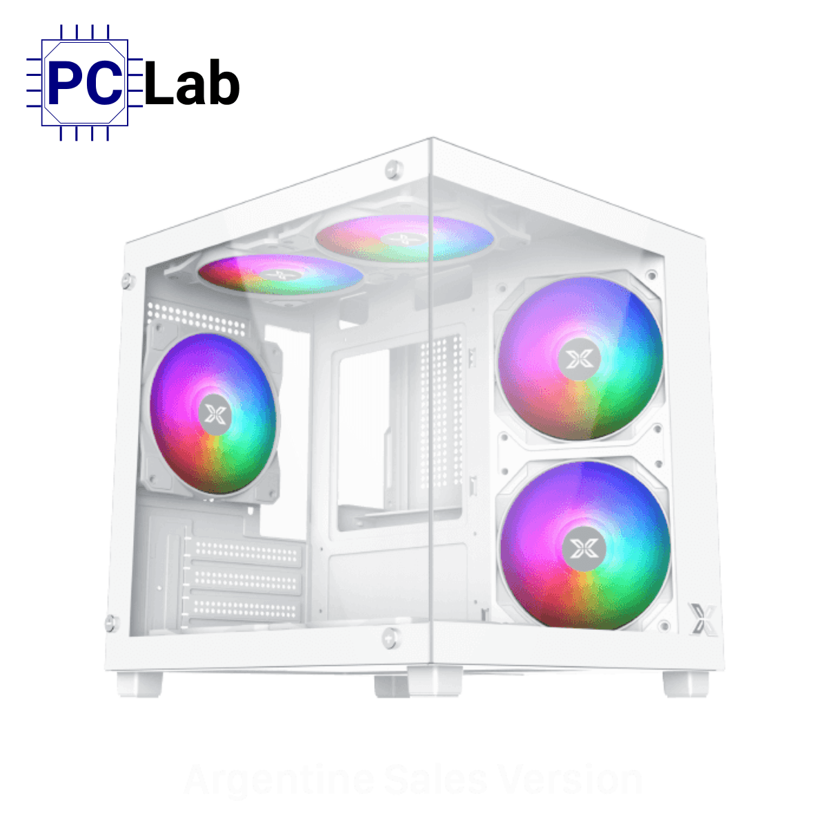 Vỏ case PC máy tính Xigmatek Aqua M Nano II Arctic (Argentine) (Micro ATX, Mini Tower, Trắng)