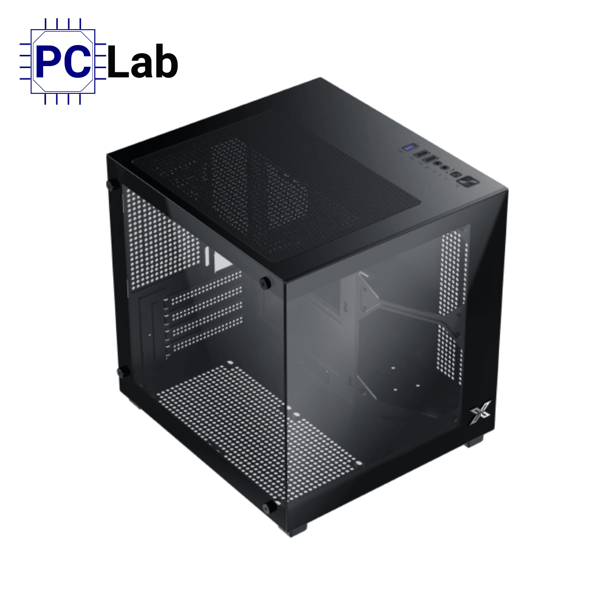 Vỏ case PC máy tính Xigmatek Aqua M Nano II (Egypt) (Micro ATX, Mini Tower, Đen)