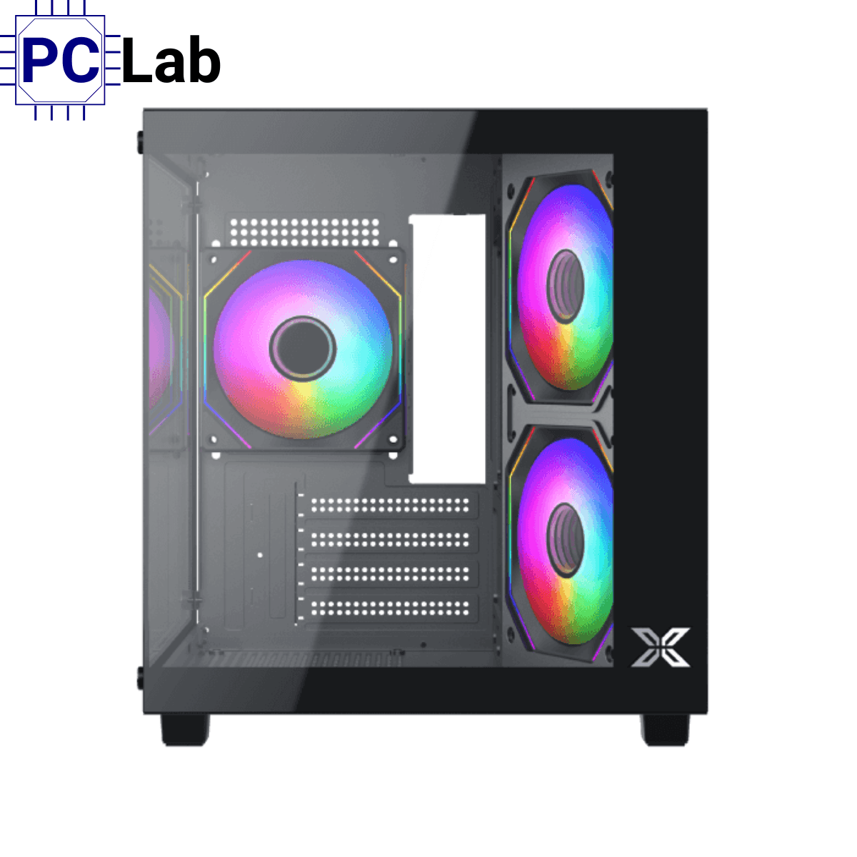 Vỏ case PC máy tính Xigmatek Aqua M Nano II (Egypt) (Micro ATX, Mini Tower, Đen)