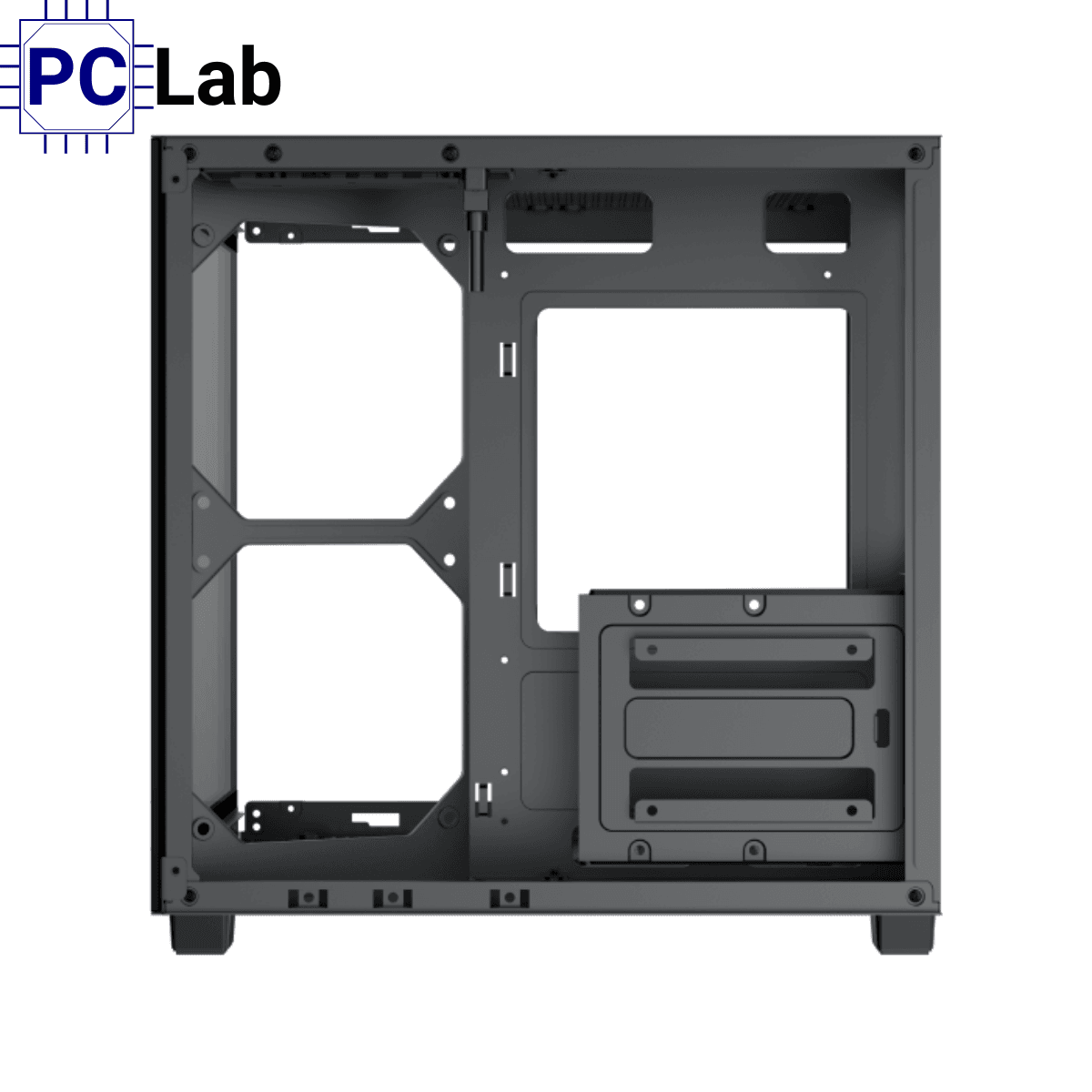 Vỏ case PC máy tính Xigmatek Aqua M Nano II (Egypt) (Micro ATX, Mini Tower, Đen)