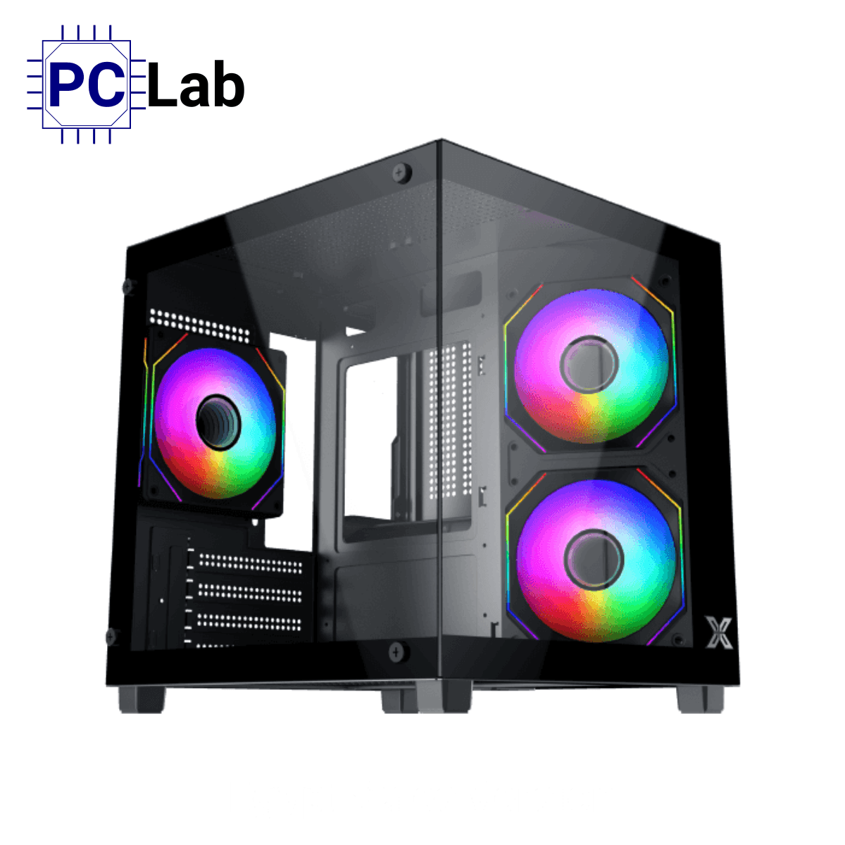 Vỏ case PC máy tính Xigmatek Aqua M Nano II (Egypt) (Micro ATX, Mini Tower, Đen)