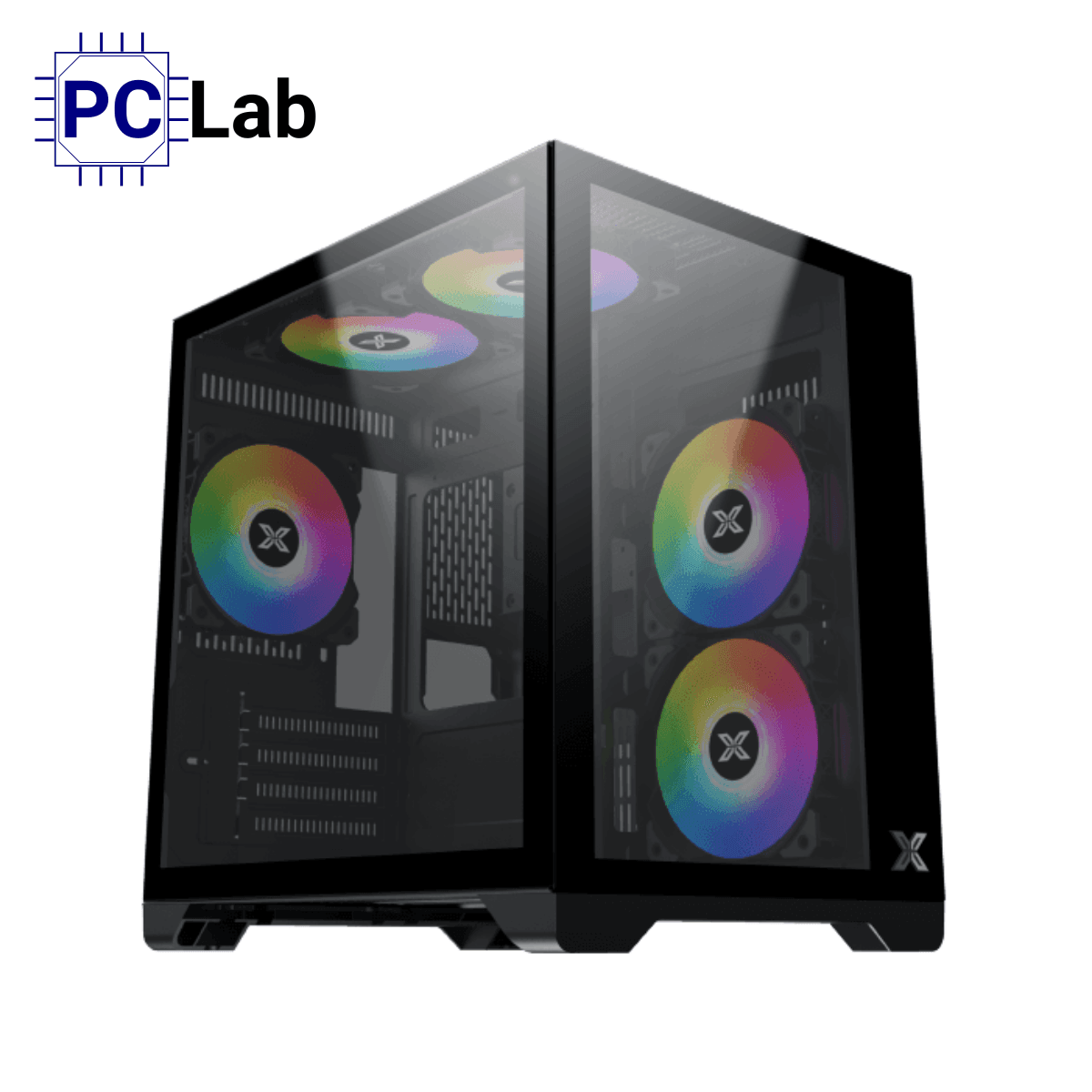 Vỏ case PC máy tính Xigmatek Aqua M (Micro ATX, Mini Tower, Đen)