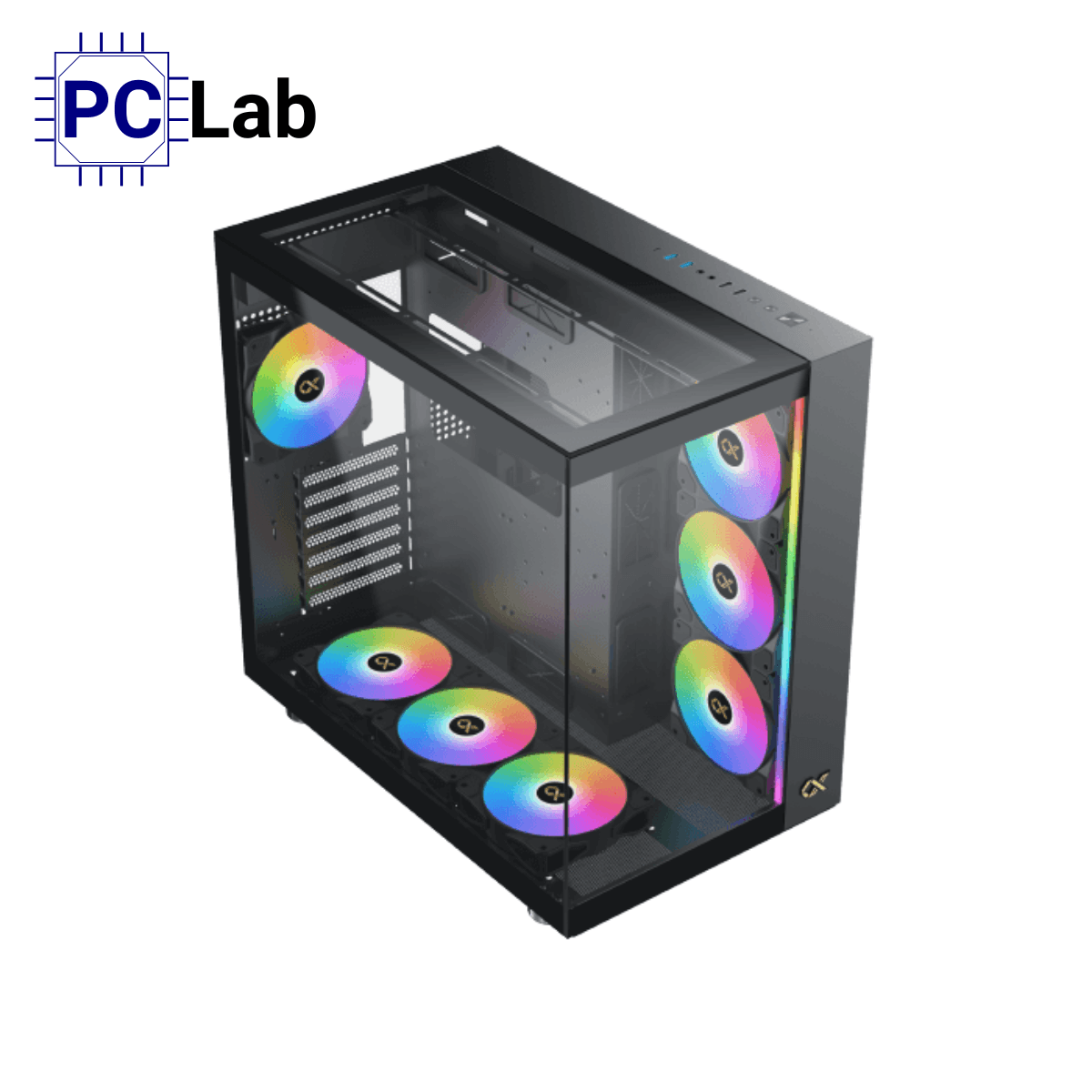 Vỏ case PC máy tính Xigmatek Aqua Ultra (E-ATX, Full Tower, Đen)