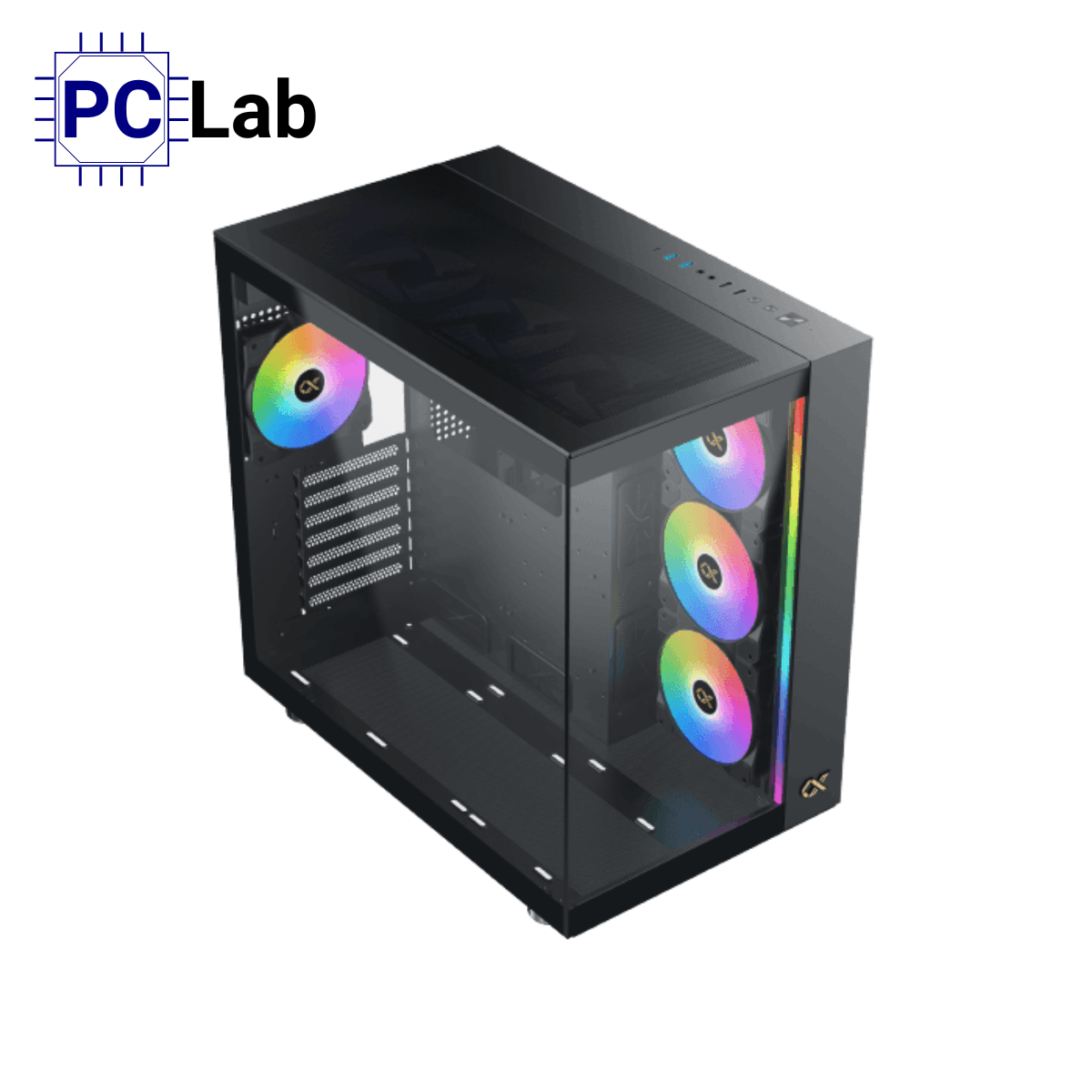 Vỏ case PC máy tính Xigmatek Aqua Ultra Air (E-ATX, Full Tower, Đen)