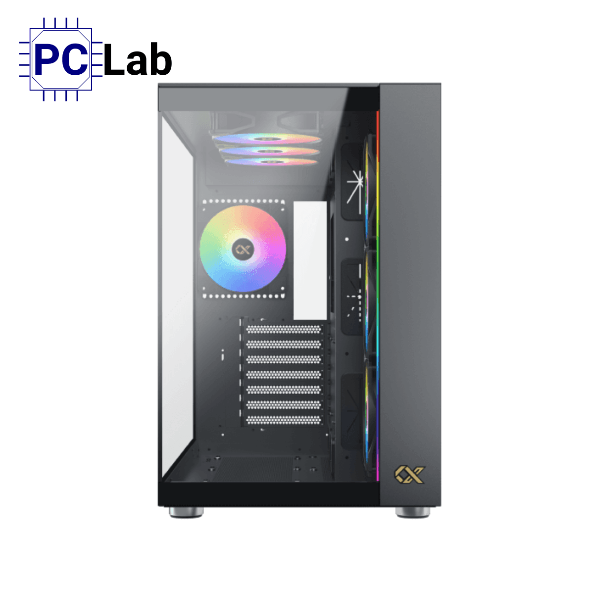 Vỏ case PC máy tính Xigmatek Aqua Ultra Air (E-ATX, Full Tower, Đen)