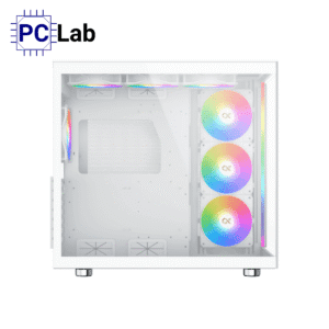 Vỏ case PC máy tính Xigmatek Aqua Ultra Air Arctic (E-ATX, Full Tower, Trắng)
