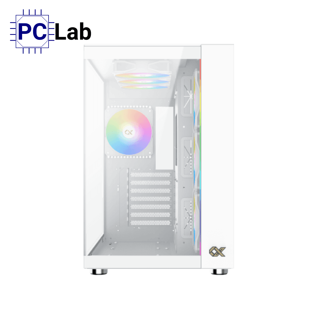 Vỏ case PC máy tính Xigmatek Aqua Ultra Air Arctic (E-ATX, Full Tower, Trắng)