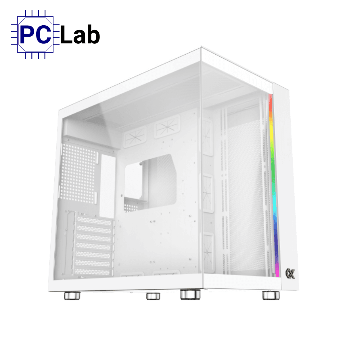 Vỏ case PC máy tính Xigmatek Aqua Ultra Air Arctic (E-ATX, Full Tower, Trắng)