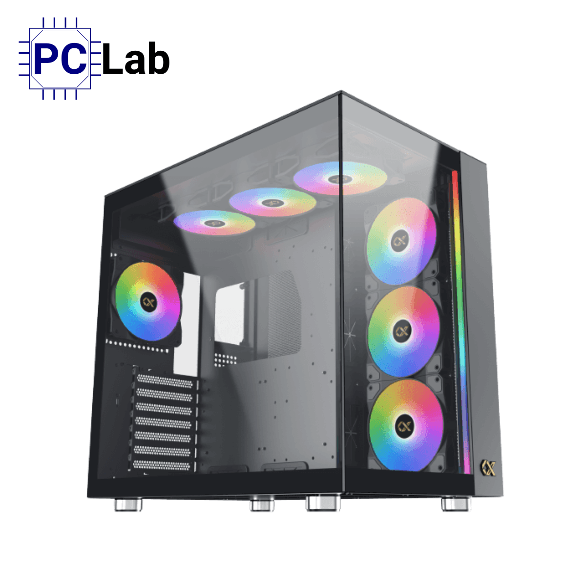Vỏ case PC máy tính Xigmatek Aqua Ultra Air (E-ATX, Full Tower, Đen)