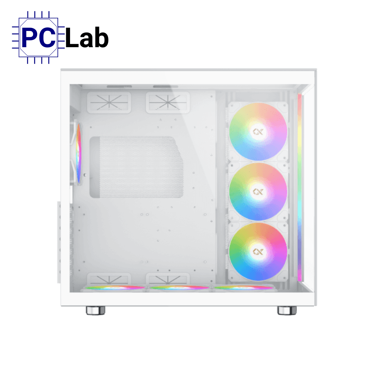 Vỏ case PC máy tính Xigmatek Aqua Ultra Arctic (E-ATX, Full Tower, Trắng)