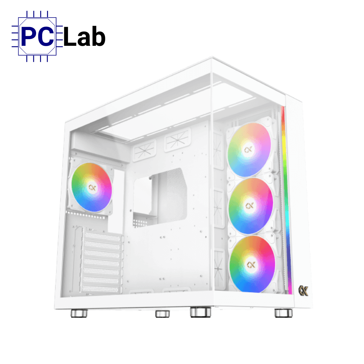 Vỏ case PC máy tính Xigmatek Aqua Ultra Arctic (E-ATX, Full Tower, Trắng)