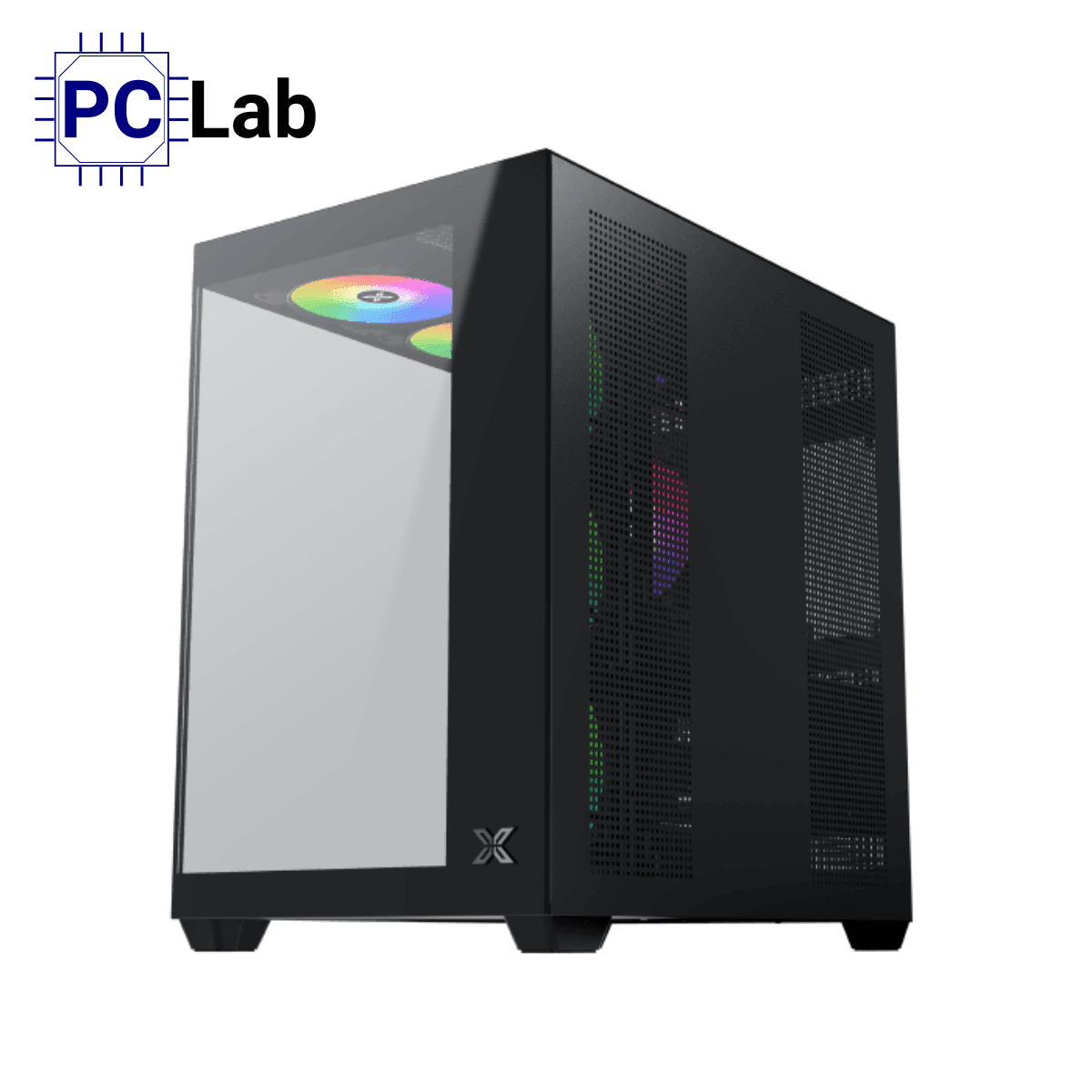 Vỏ case PC máy tính Xigmatek Aqua V Air (ATX, Mid Tower, Đen)