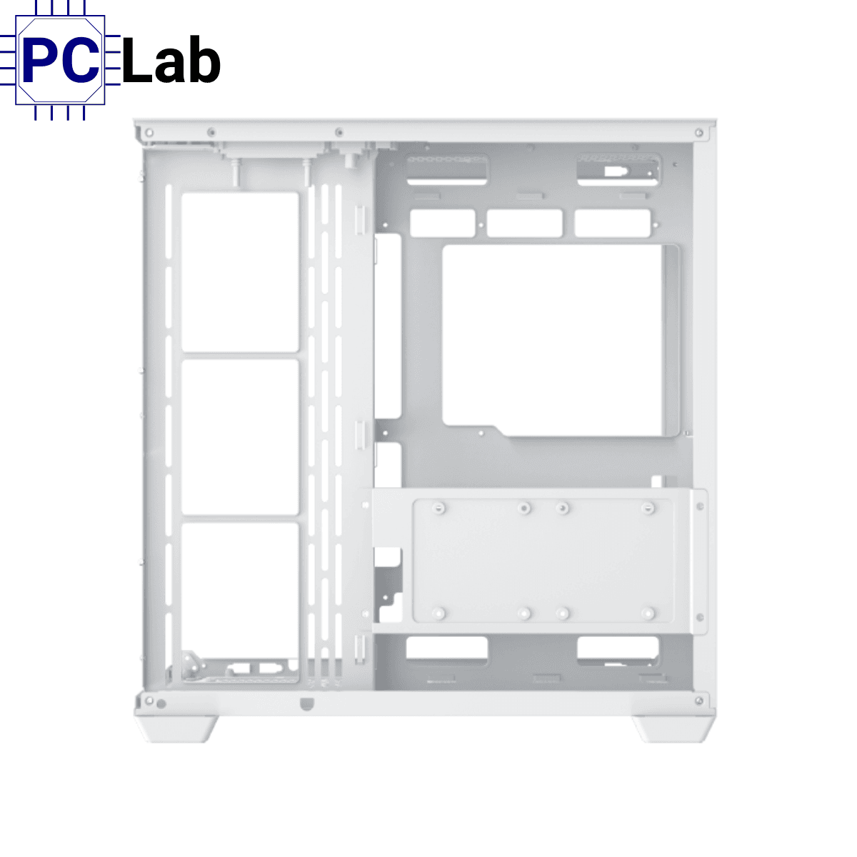 Vỏ case PC máy tính Xigmatek Aqua V Air Arctic (ATX, Mid Tower, Trắng)