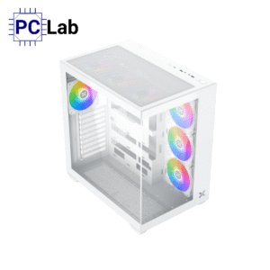 Vỏ case PC máy tính Xigmatek Aqua V Air Arctic (ATX, Mid Tower, Trắng)