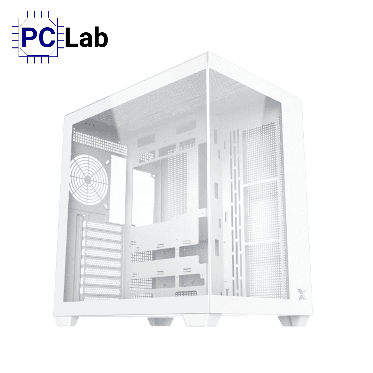 Vỏ case PC máy tính Xigmatek Aqua V Air Arctic (ATX, Mid Tower, Trắng)