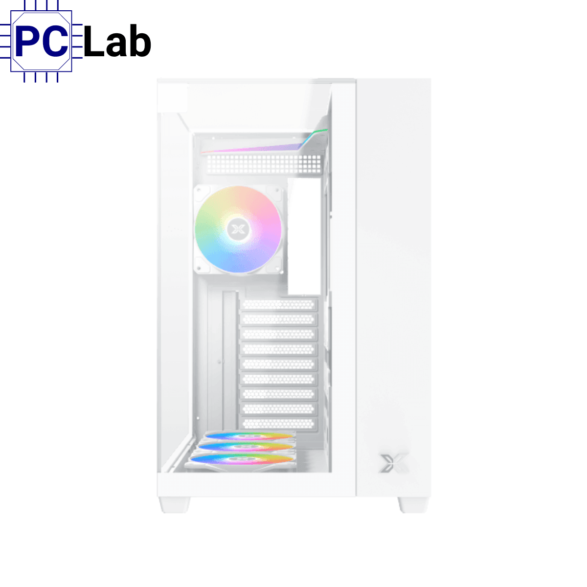 Vỏ case PC máy tính Xigmatek Aqua V Arctic (ATX, Mid Tower, Trắng)