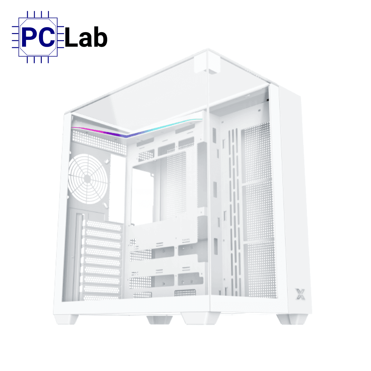 Vỏ case PC máy tính Xigmatek Aqua V Arctic (ATX, Mid Tower, Trắng)