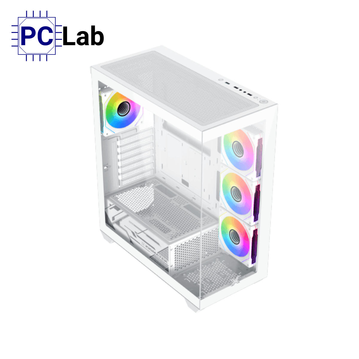 Vỏ case PC máy tính Xigmatek Blast Arctic (E-ATX, Full Tower, Trắng)