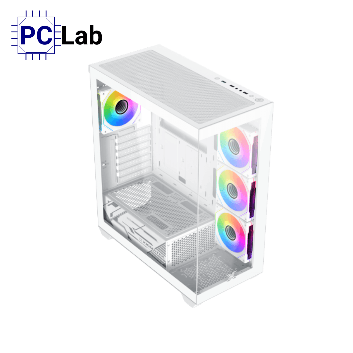 Vỏ case PC máy tính Xigmatek Blast Arctic (E-ATX, Full Tower, Trắng)