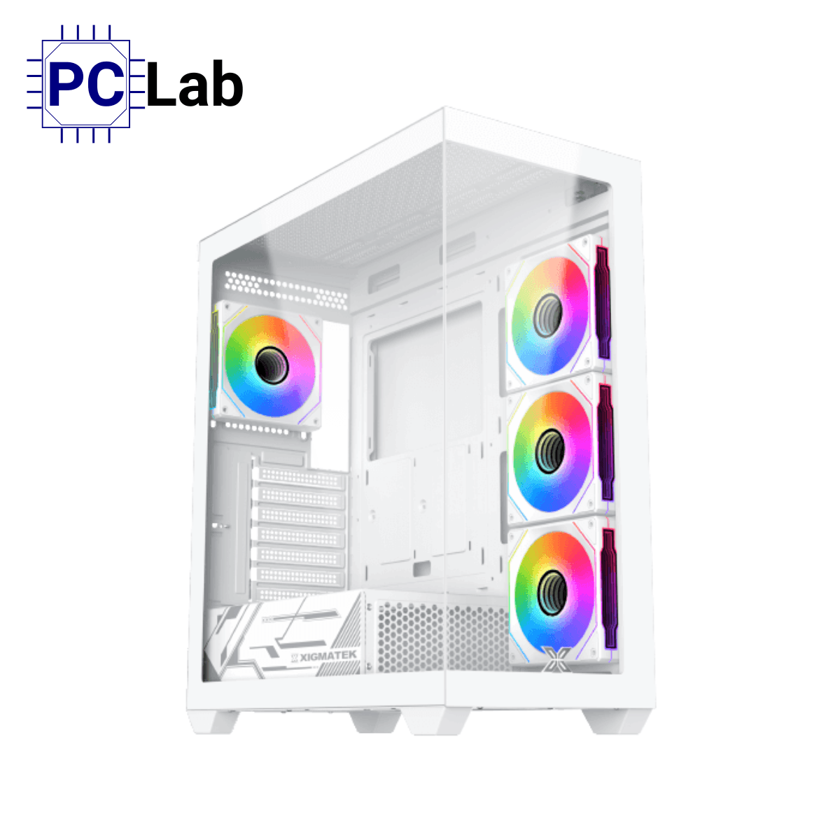 Vỏ case PC máy tính Xigmatek Blast Arctic (E-ATX, Full Tower, Trắng)
