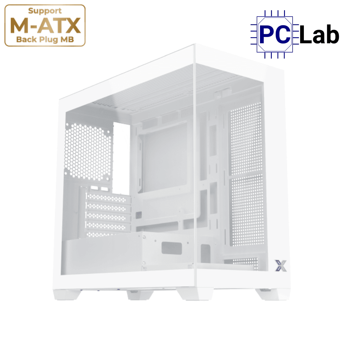 Vỏ case PC máy tính Xigmatek Blast M Arctic (Micro ATX, Mini Tower, Trắng)