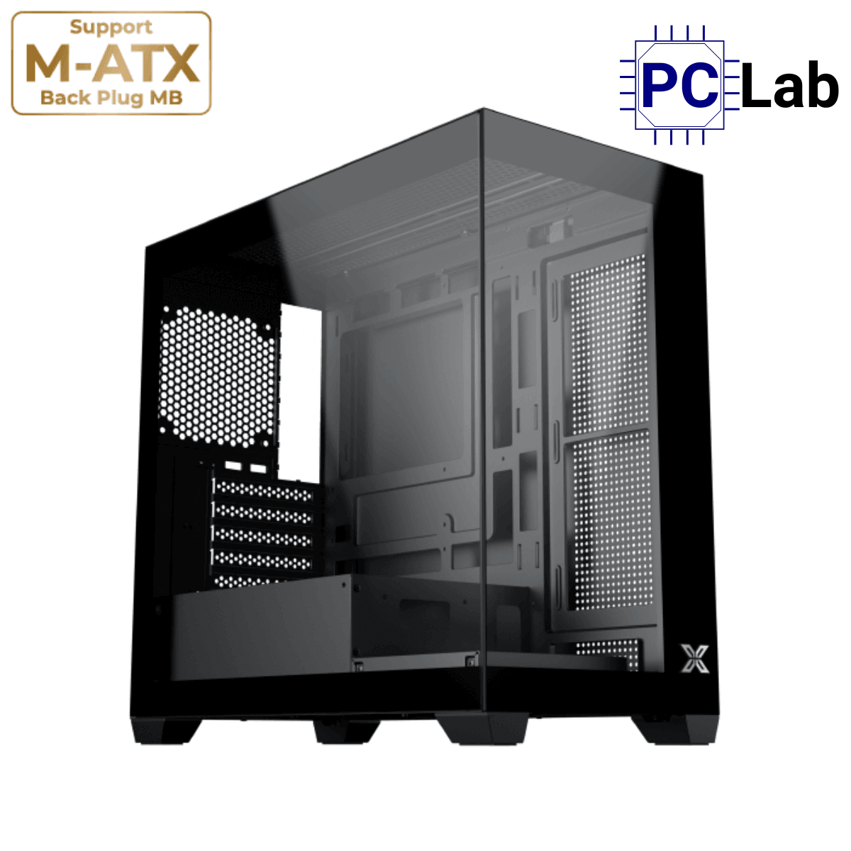 Vỏ case PC máy tính Xigmatek Blast M (Micro ATX, Mini Tower, Đen)