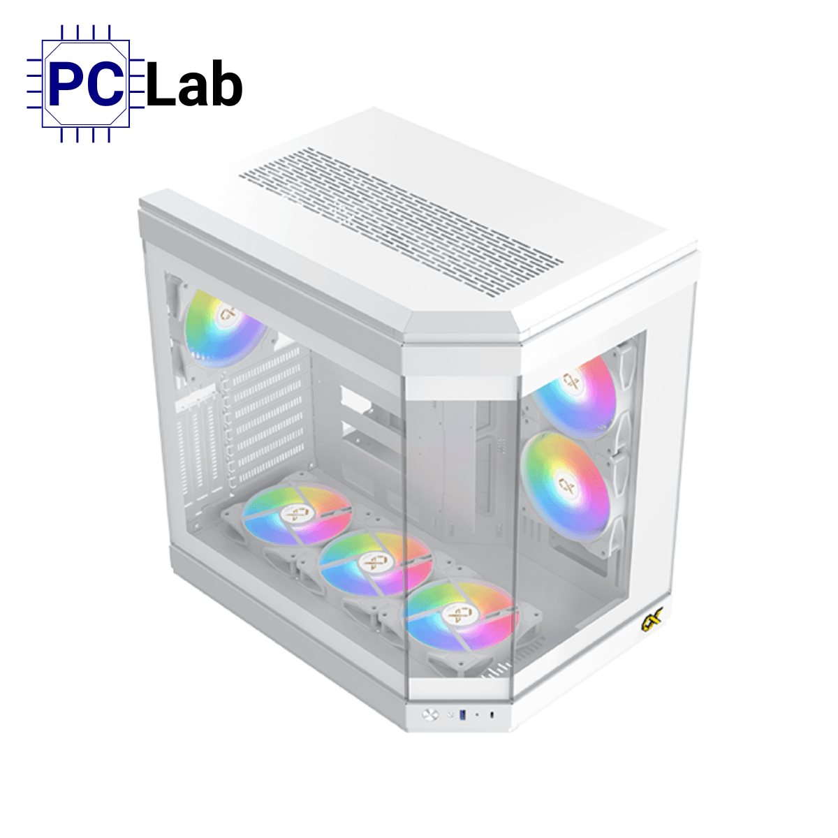 Vỏ case PC máy tính Xigmatek CUBI Arctic (E-ATX, Full Tower, Trắng)
