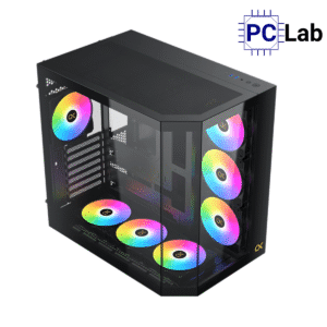 Vỏ case PC máy tính Xigmatek CUBI II (E-ATX, Full Tower, Đen)