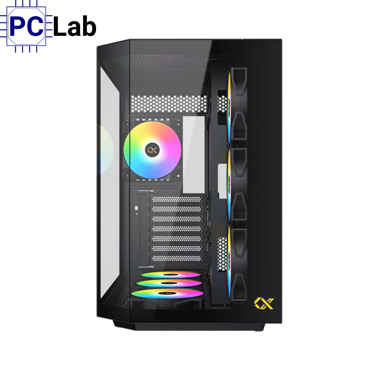 Vỏ case PC máy tính Xigmatek CUBI II (E-ATX, Full Tower, Đen)