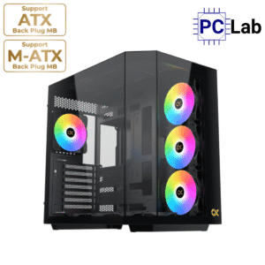 Vỏ case PC máy tính Xigmatek CUBI II (E-ATX, Full Tower, Đen)