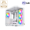 Vỏ case PC máy tính Xigmatek CUBI II Arctic (E-ATX, Full Tower, Trắng)